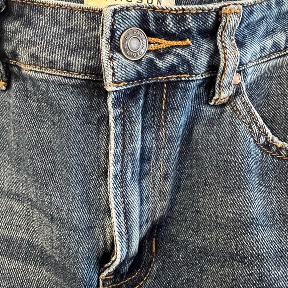 PacSun Blue Distressed Jean Skirt - Picture 3 of 8